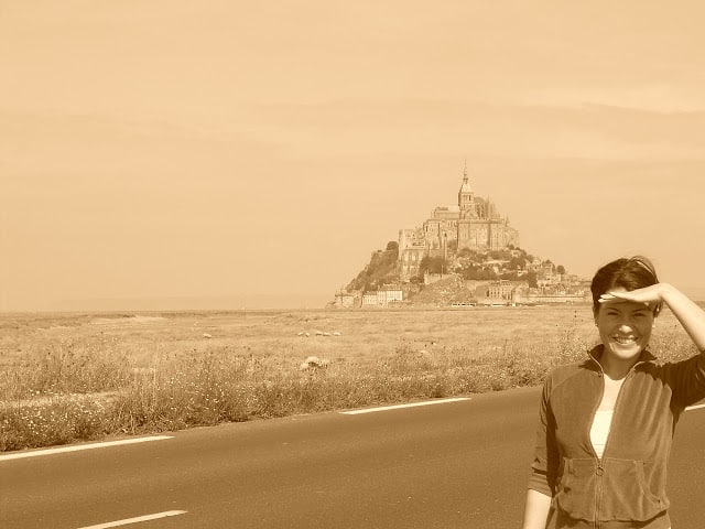 Buscando a Rapunzel en Mont Saint Michel Francia