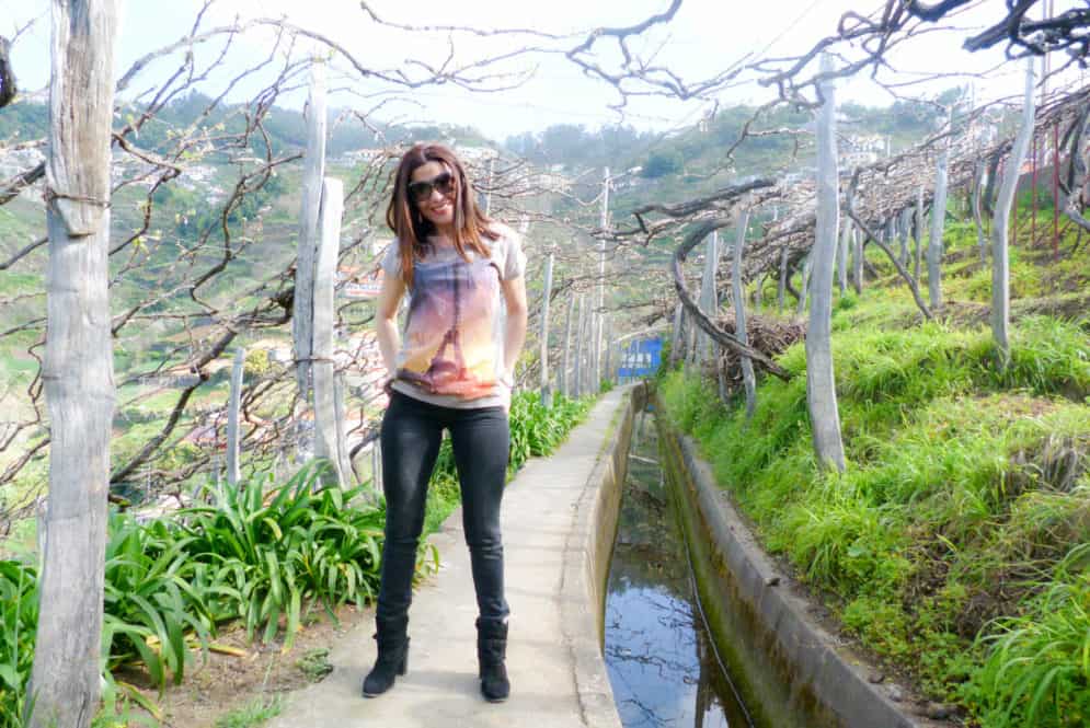 las Levadas en la isla de Funchal, Madeira