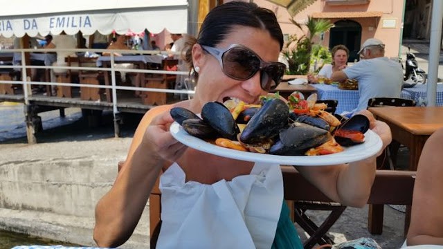 Rica gastronomía para la familia en la Costa de Amalfi; Italia Costa Amalfitana