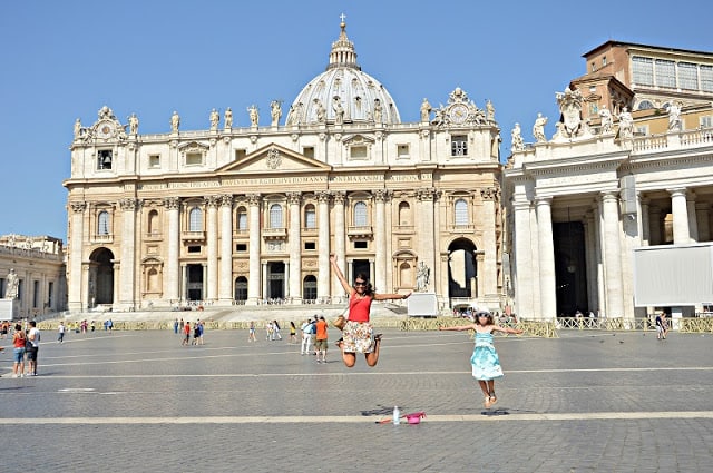 Un día expres por la ciudad de Roma con los niños Italia