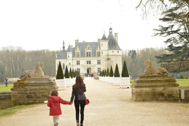 Castillos de Loira. Chenonceau con niños Francia