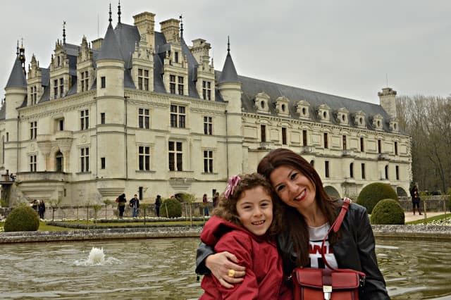 Castillos de Loira. Chenonceau con niños Francia