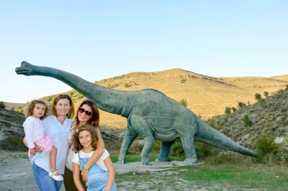 Senda de los dinosaurios en Enciso, la Rioja