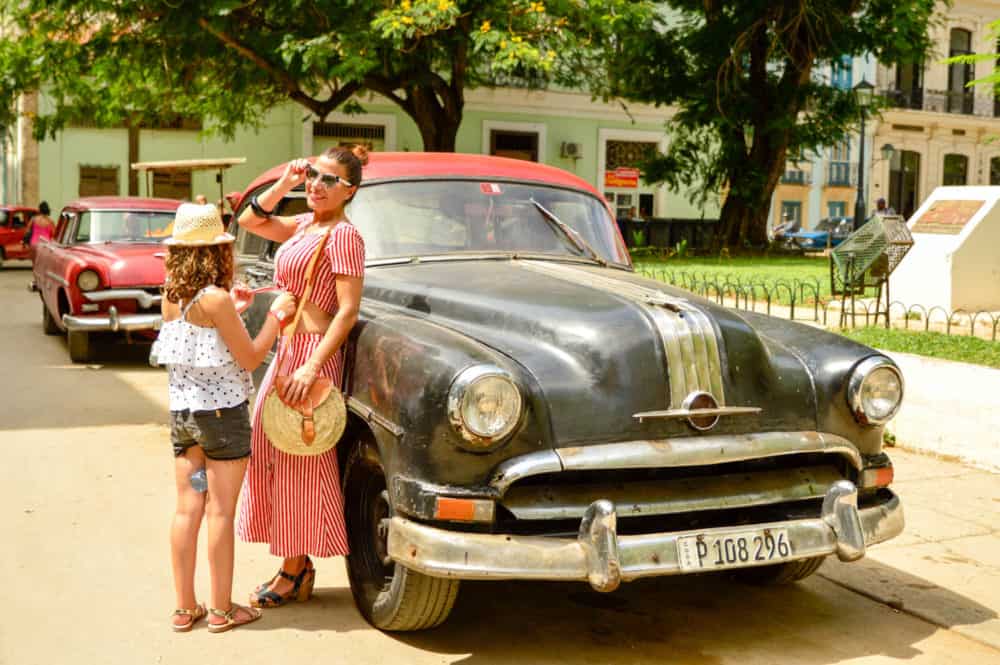 Viajar con niños a Cuba