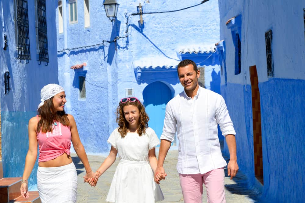chefchaouen la ciudad azul en Marruecos