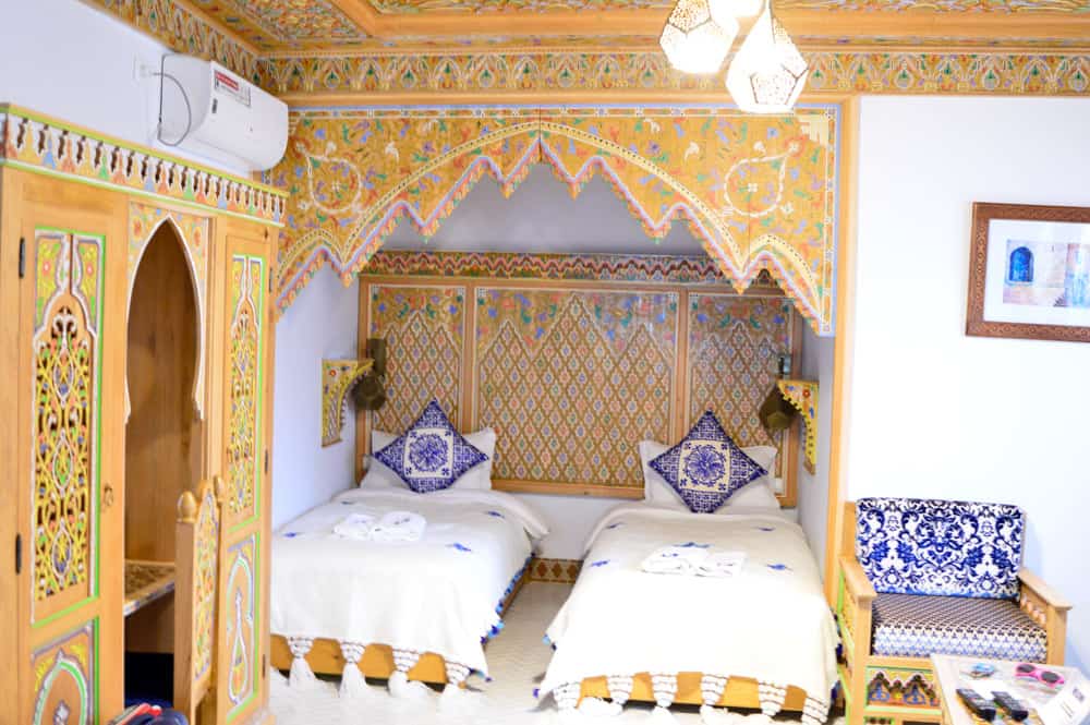 Viajandoconmammi-Viajar-con-niños-Vacaciones-familia-planes-con-niños-Chaouen-Ciudad-Azul-Marruecos-Morocco-Riad-Hotel