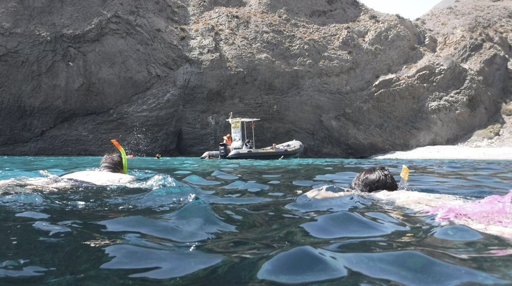 Rolling Almería excursión en barco por Cabo de Gata2