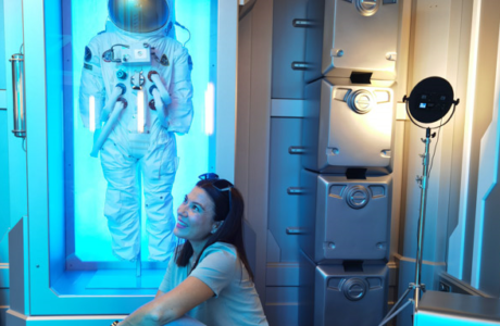Siéntete en el Espacio con Station Cosmos hotel. Novedades en Futuroscope. Viajar con niños